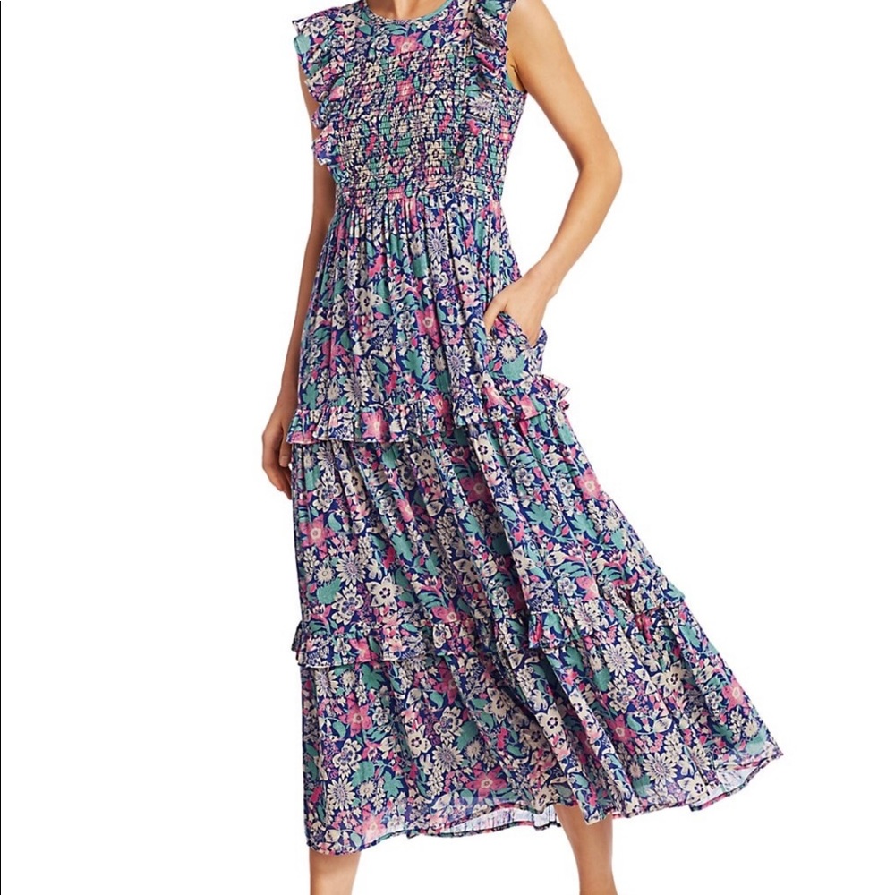 Banjanan Iris Dress is Anna’s wild garden small - Picture 3 of 12